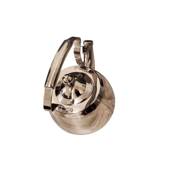 Lepicure Whistling 2 Qt. 18/10 Stainless Steel Premium Quality Teapot Kettle Lid - Picture 8 of 9